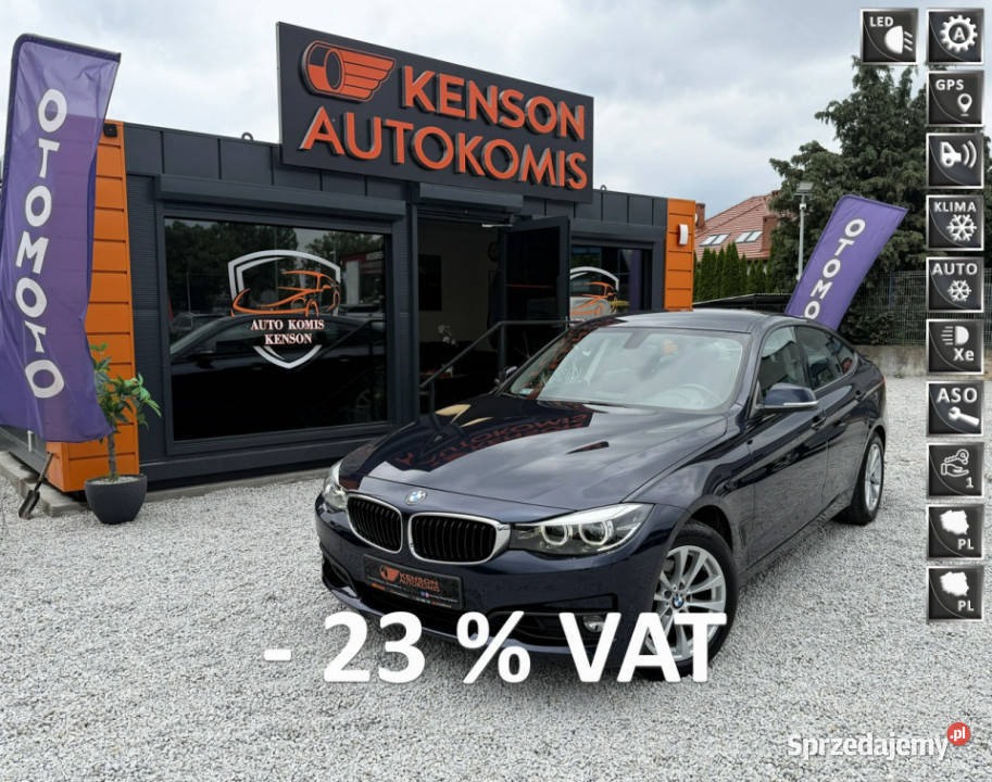 BMW 3GT Salon Polska Bezwypadkowy 1właściciel Bydgoszcz