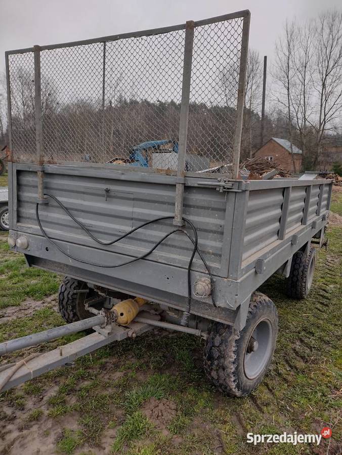 Rozrzutnik obornika dwuosiowy IDEALNY nieuszkodzony Spławy Pierwsze