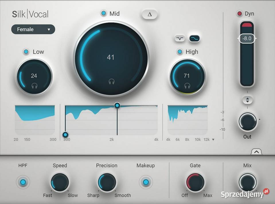 Waves Silk Vocal plugin AAX VST Cubase Studio Warszawa