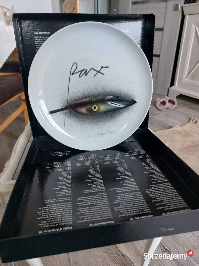 Porcelanowy talerz kolekcjonerski Rosenthal