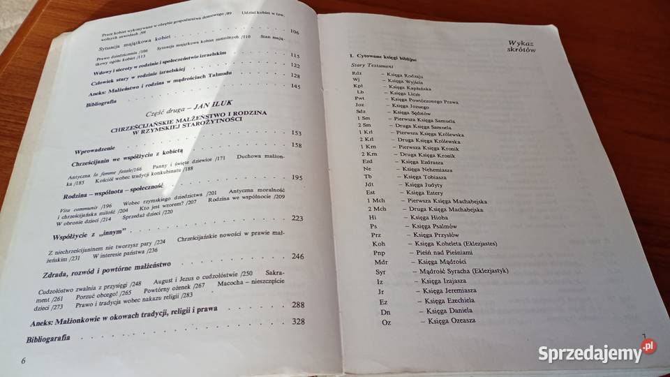 Małżeństwo i rodzina w dawnym judaizmie i staroż studia Gdańsk sprzedam