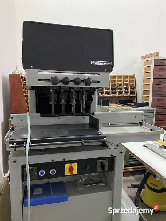 Wiertarka do papieru Citoborma 480AB Ząbkowice Śląskie