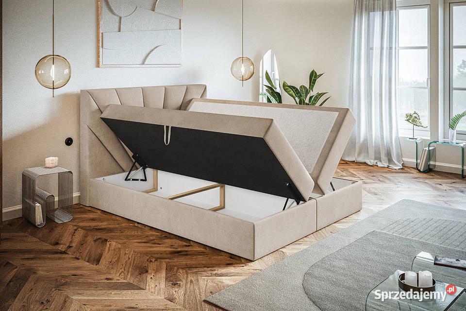 Łóżko kontynentalne ASPEN 120140160180x200 z zachodniopomorskie Szczecin