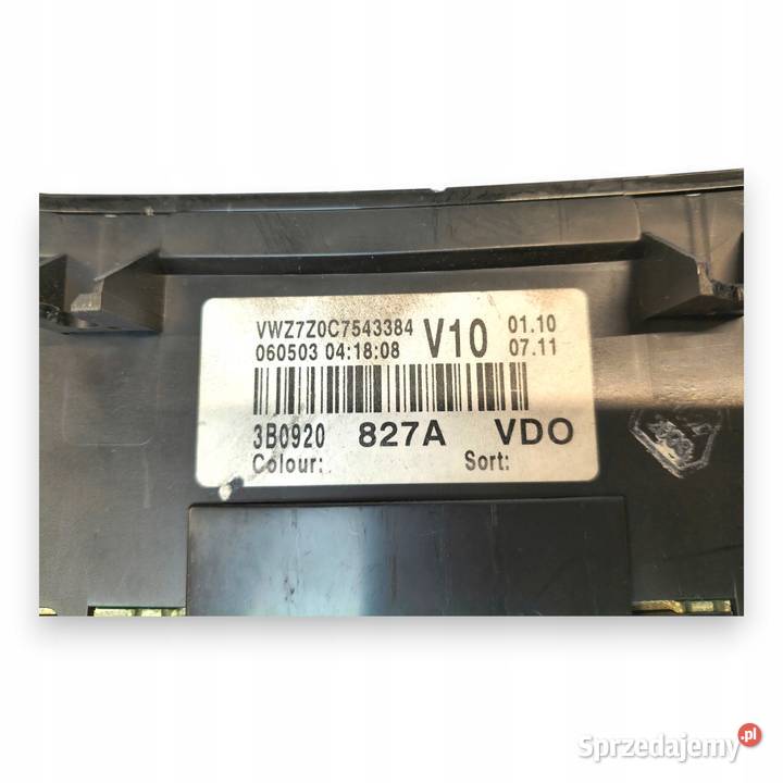 LICZNIK ZEGARY 3B0920827A VW Passat B5 LIFT 19 Chełm sprzedam