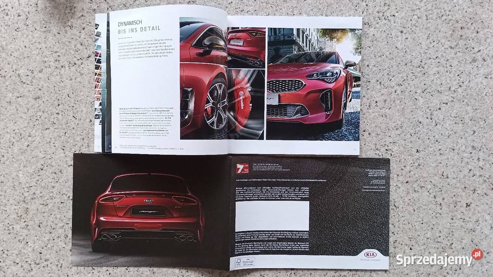 KIA Stinger Prospekty śląskie Bytom