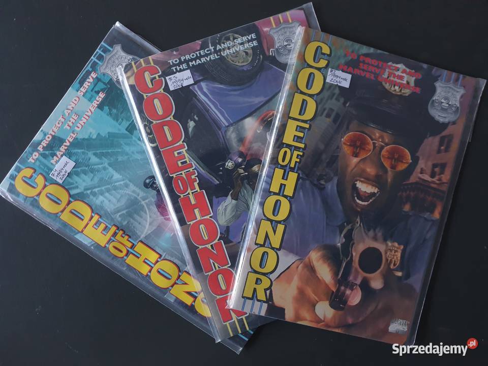 Code Of Honor 3 oryginalne komiksy Marvel USA pomorskie