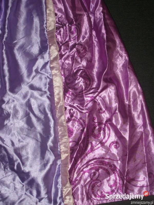 Strój kostium przebranie ROSZPUNKA ZAPLĄTANI 78 Siedlce