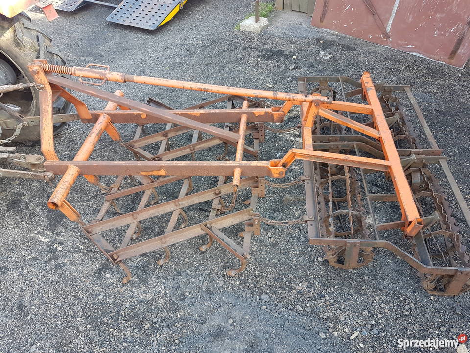 Brona uprawowa z wałkiem w stanie Wola Jachowa