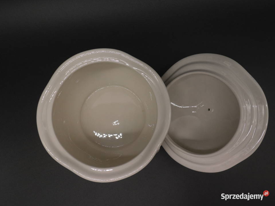 Cukiernica pojemnik na marmoladę z kolekcji Val Porcelana i szkło Raszków