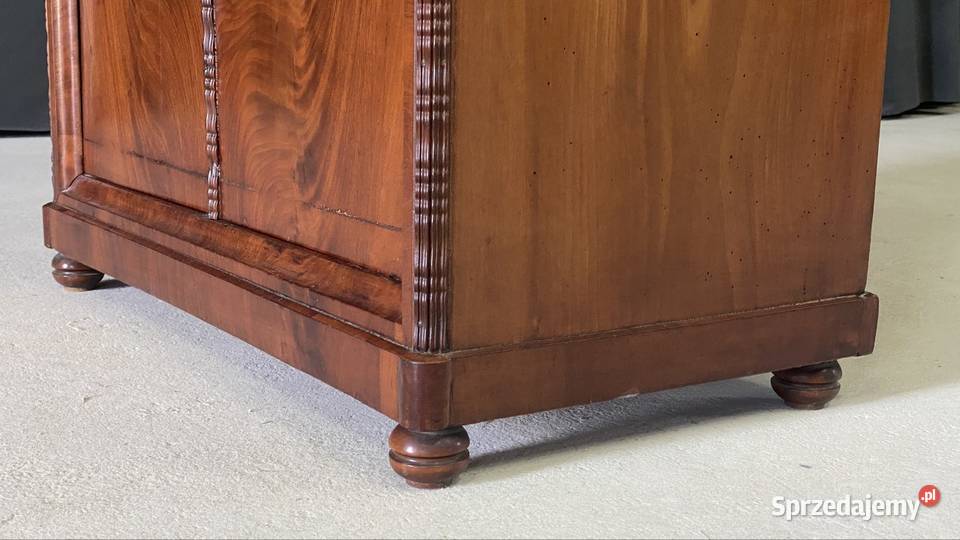 Komoda mahoniowa I poł XX w szuflada zachodniopomorskie