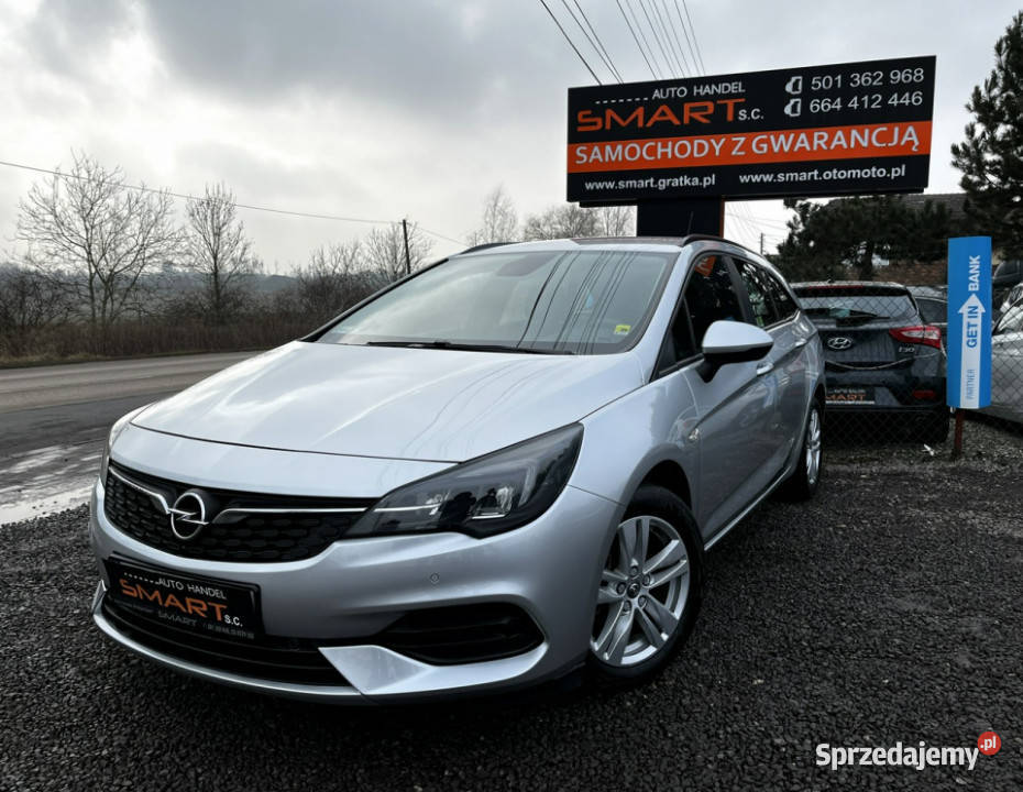 Opel Astra Android Auto Salon FV 23 1Rej 2021 światła do jazdy dziennej śląskie Rydułtowy