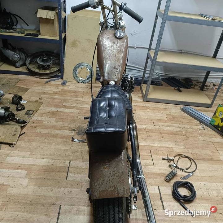 Harley Sportster Ironhead 77 Chopper sztywna lubelskie Lublin