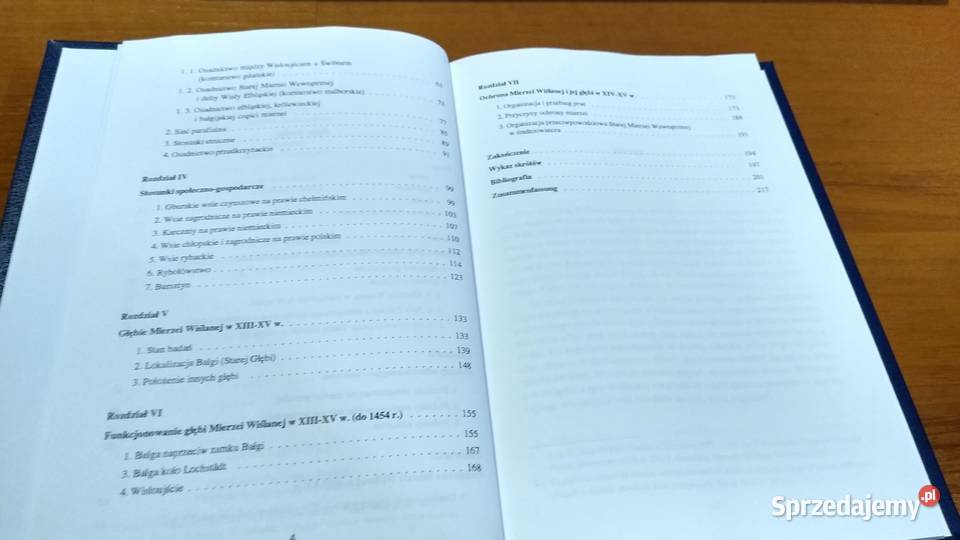 MIERZEJA WIŚLANA XIII do połowy XV wieku 1454r Rok wydania 1995 Gdańsk