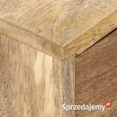 vidaXL Szafka pod telewizor lite drewno Pozostałe