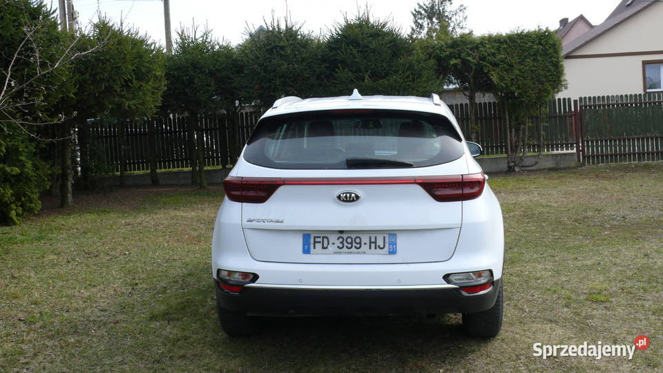 Kia Sportage 16 benzyna 2018r Sprowadzony autoalarm podlaskie Sokółka