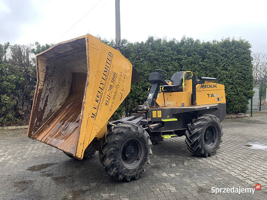 Wozidło budowlane 6 ton Mecalac TA6 4 WD 2020 pełny VAT Kęty