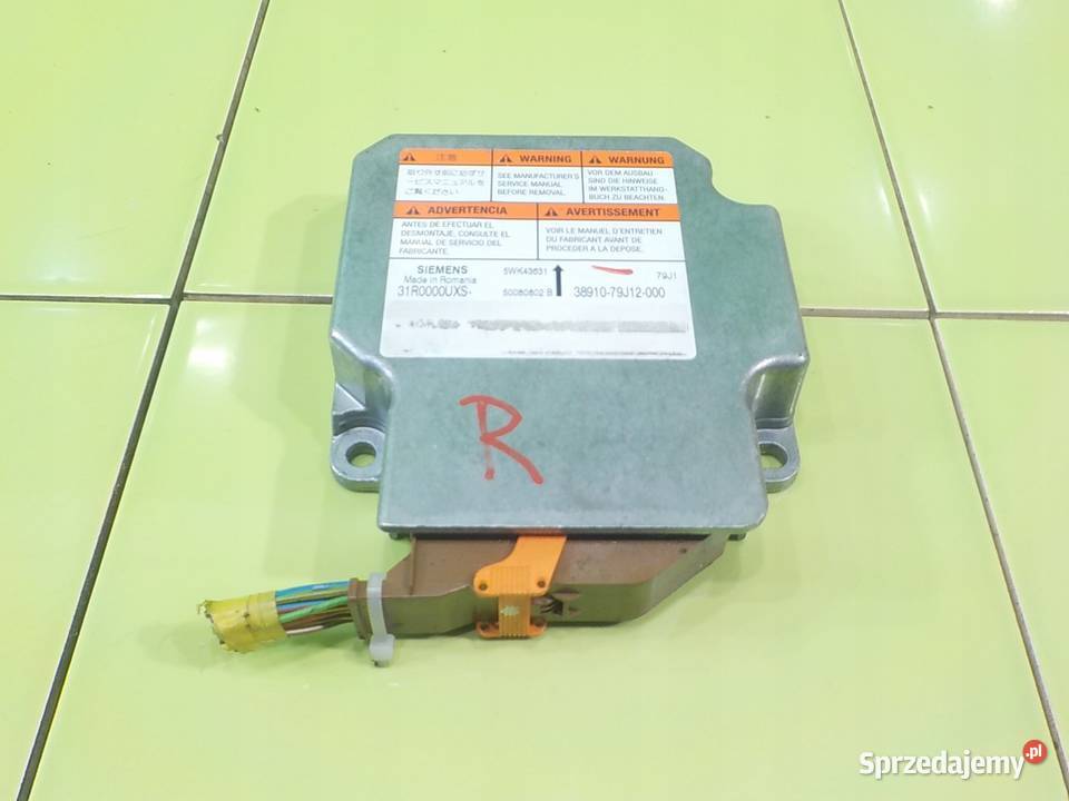 FIAT SEDICI 16 B 09r 5D modul sensor AIRBAG Suków