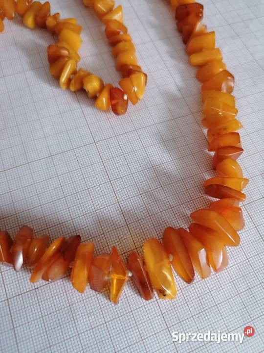 Naszyjnik z bursztynu miodowego Białystok