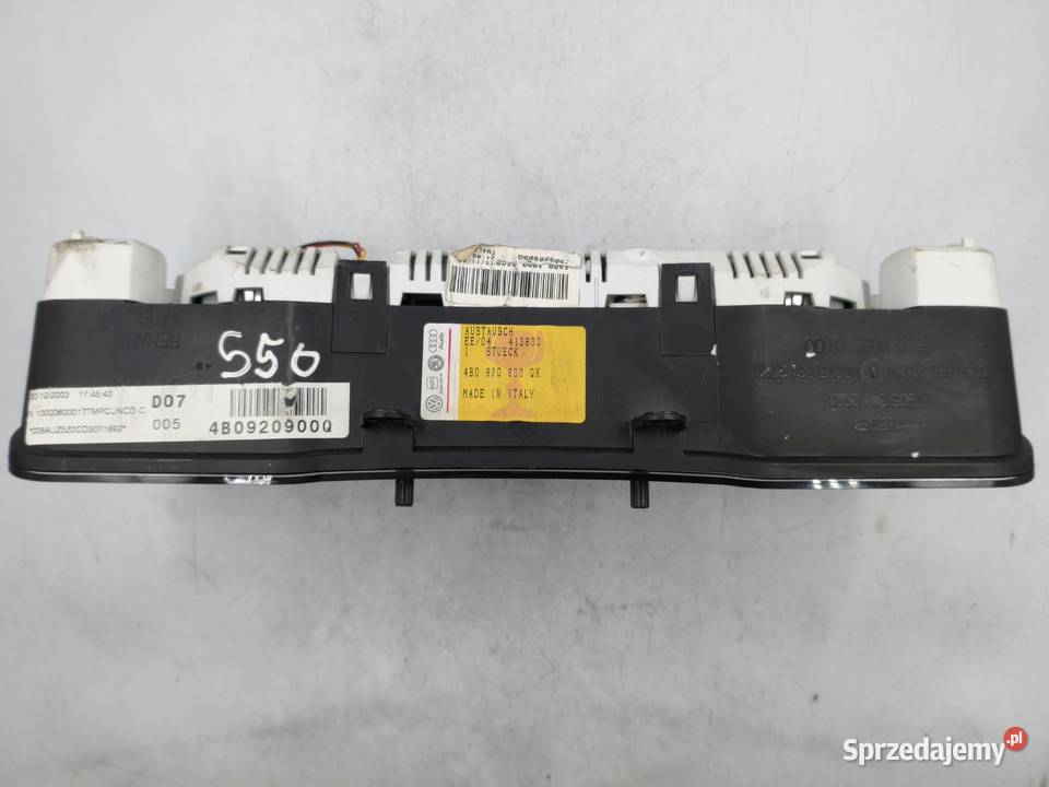 Licznik Zegary Audi A6 C5 Lift 25 TDI 4B0920900Q Wyszków