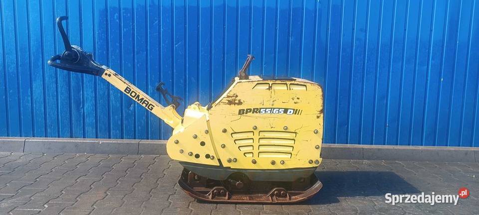 Zagęszczarka BOMAG BPR 5565 D 450 wacker dpu dolnośląskie Sułów