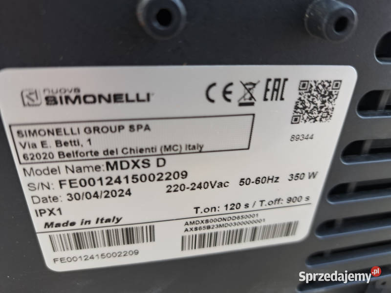 Ekspres Nuova Simonelli Appia Life XT 2GR młynek Warszawa