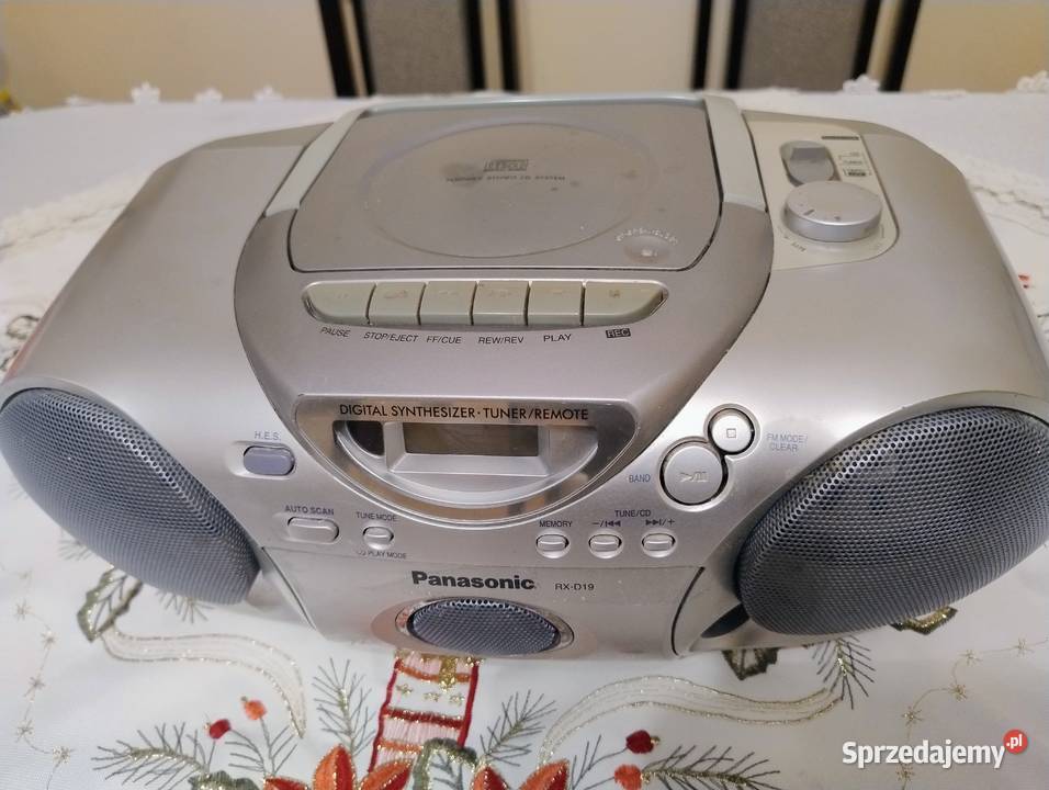 Radioodtwarzacz CD Panasonic