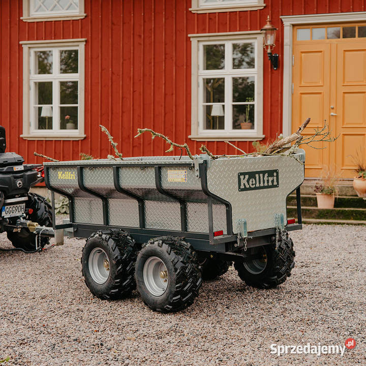 Przyczepa ATV 1420 z zasilanym elektrycznie