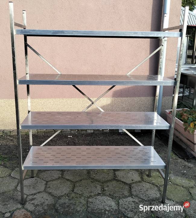 Regał gastronomiczny magazynowy ociekowy Słupia Kapitulna