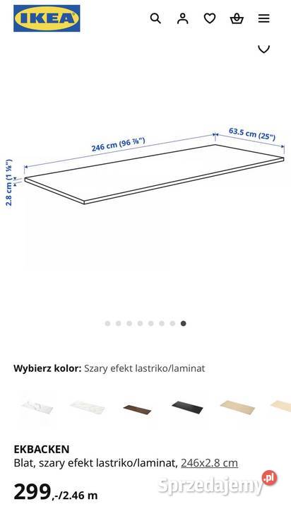 Zestaw kuchenny 3 blaty zlew listwy kuchnia do zabudowy Dom i Ogród Góra Bałdrzychowska-Kolonia