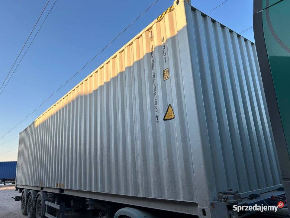 Kontener morski magazynowy budowlany 40 HC Nowy Biznes i Przemysł Marki sprzedam