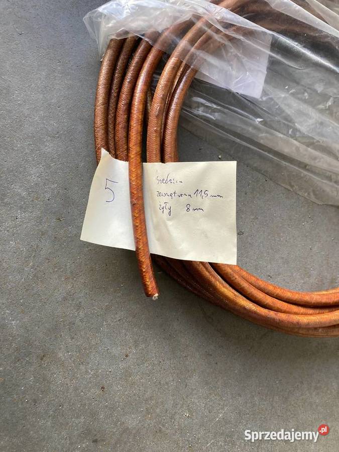 Kabel w oplocie bawełny starodawny Nsu BMW DKW Starogard Gdański