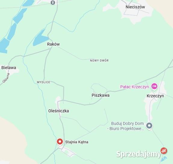 Działka budowlana 1699 m2 Wrocławia MEDIA dolnośląskie