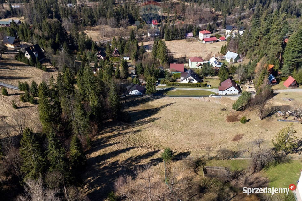Dwie działki z widokiem na Rachowiec Beskid
