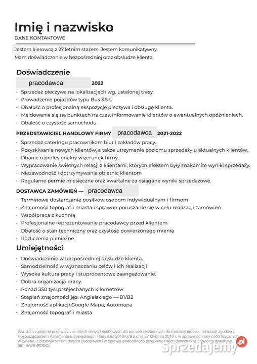 Twoje CV dzięki któremu znajdziesz pracę Wrocław