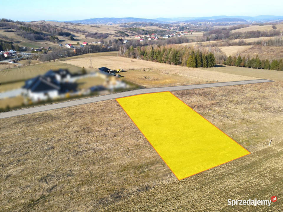 Ogłoszenie grunt 1400m2 Wolica