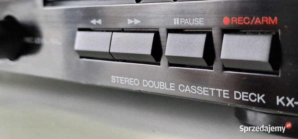 Kenwood magnetofon dwukasetowy KX W 4080 KXW4080 Magnetofony Magnetofony Międzychód