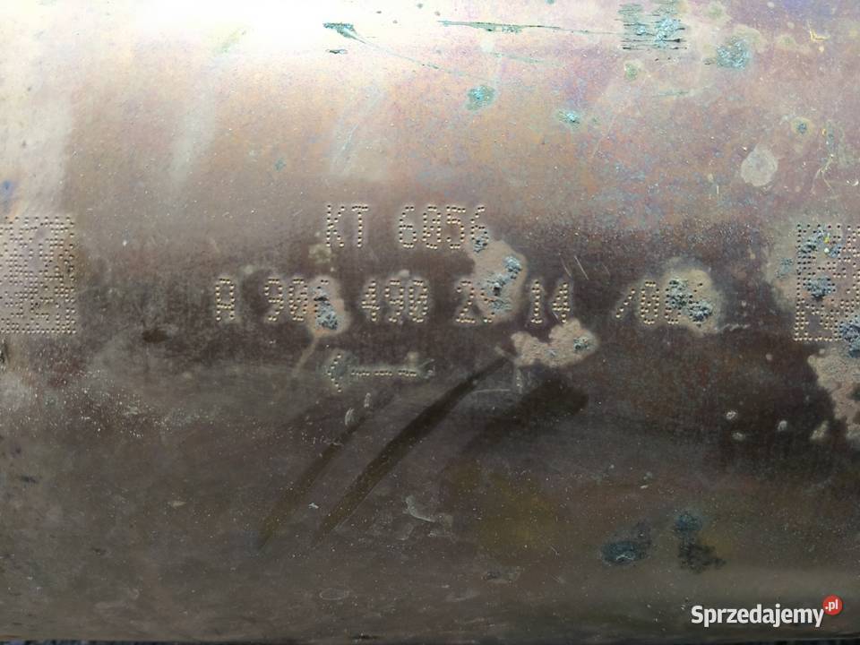 MERCEDES SPRINTER W906 KATALIZATOR DPF lubuskie