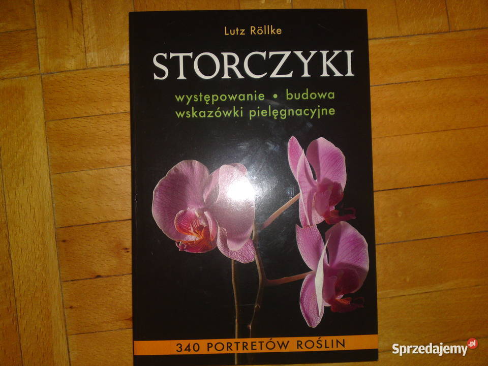 Książka Storczyki Lutz Rollke NOWA Pozostałe sprzedam