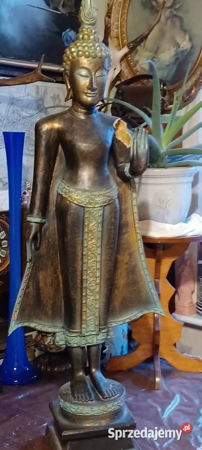 BUDDA POSTUMENT Z ŻYWICY 118 WYSOKI CIĘZKI MA