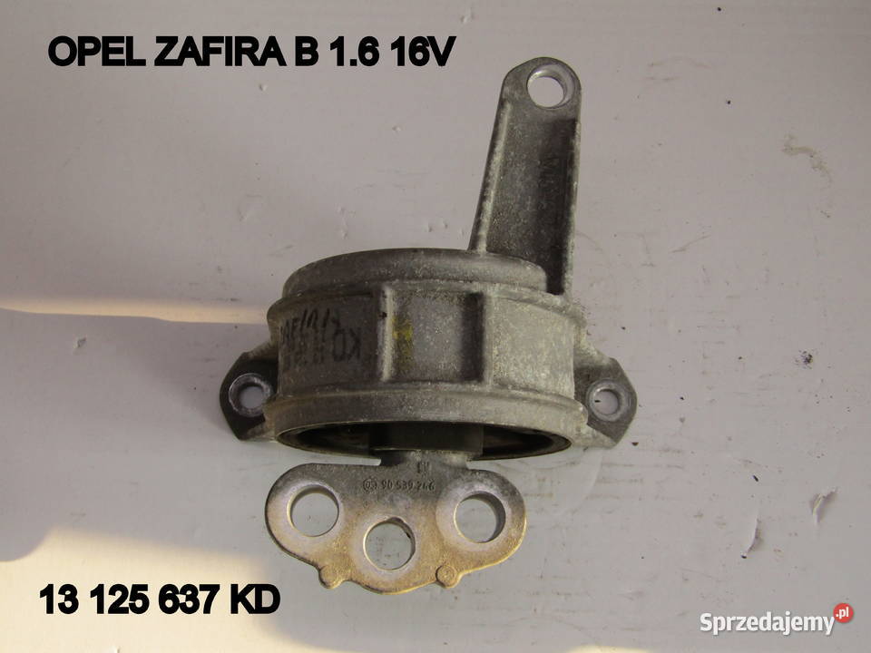 PODUSZKA SILNIKA OPEL ZAFIRA B 16 16V 13125637KD Mysłaków