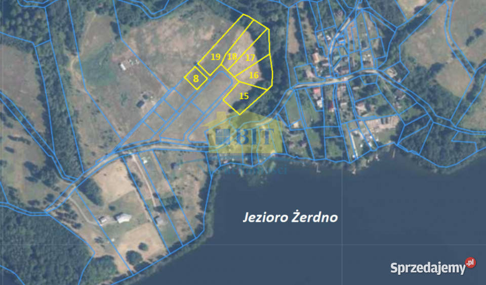 Działki Jeziorem Żerdno