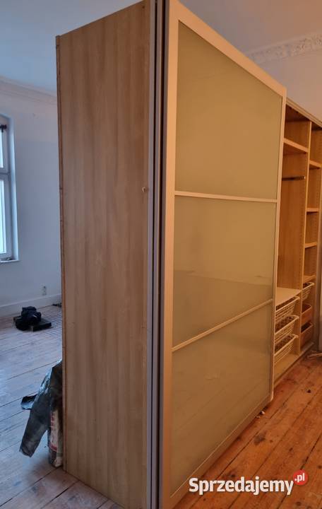 Szafa PAX IKEA ze szklanymi drzwiami 60cm Poznań sprzedam
