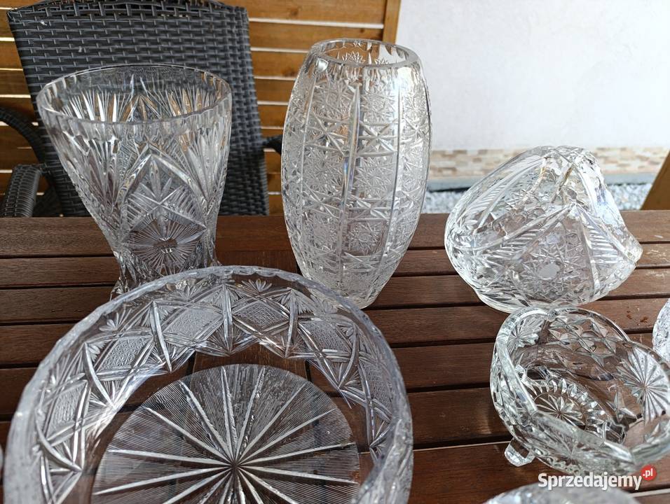 Kryształy PRL zestaw Tczew