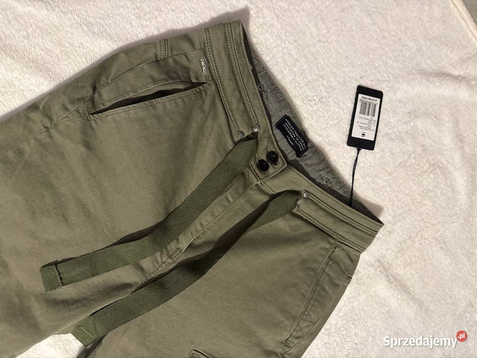 NOWE Spodnie GStar RAW damskie W26 L32 Cargo S Katowice