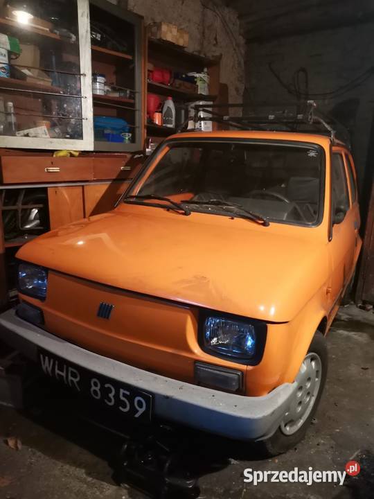 Fiat 126p 650 021997 Oryginalny lakier Złoty Stok