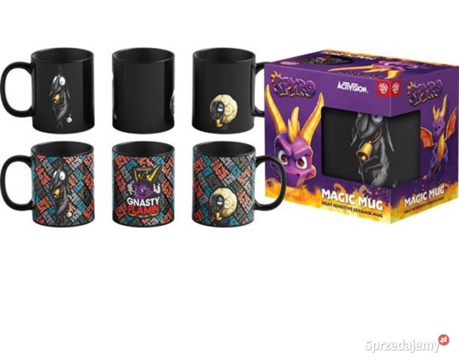 Good Loot Spyro Kubek 330ml czarny Dąbrowa sprzedam