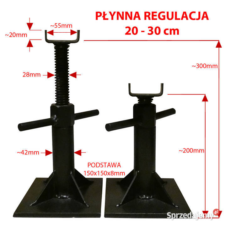Podpory kobyłki podstawy domek holenderski Jedlnia-Letnisko