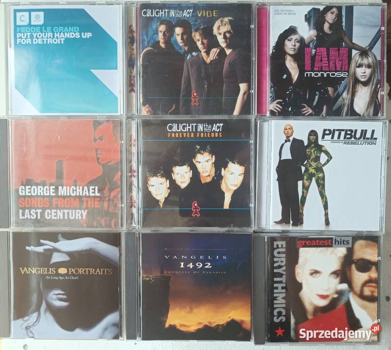Euro dance płyty CD w stanie Wrocław