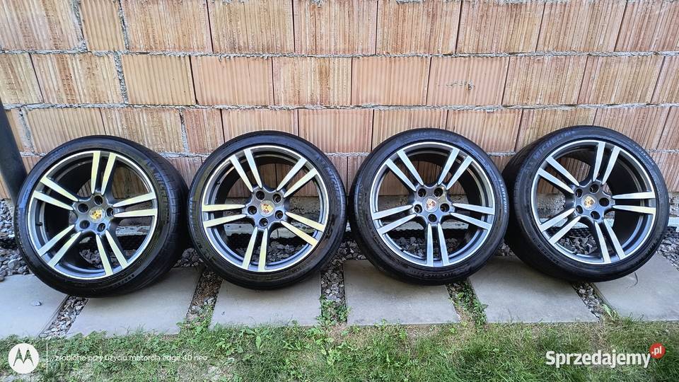 Porsche Cayenne GTS felgi 21 z oponami orginalne Bielsko-Biała
