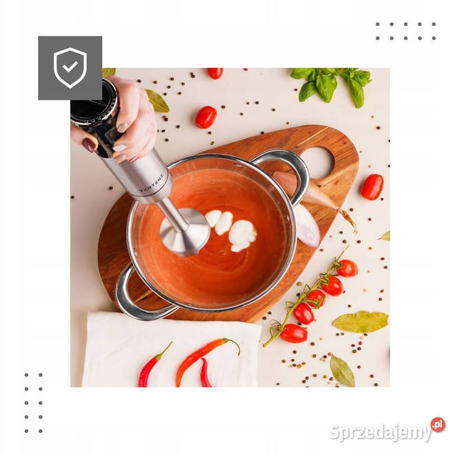 Blender ręczny wielofunkcyjny VERTENZ 50 1400W AGD drobne wielkopolskie Baranowo
